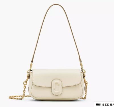 THE CLOVER SHOULDER BAG CLOUD WHITE MARC JACOBS